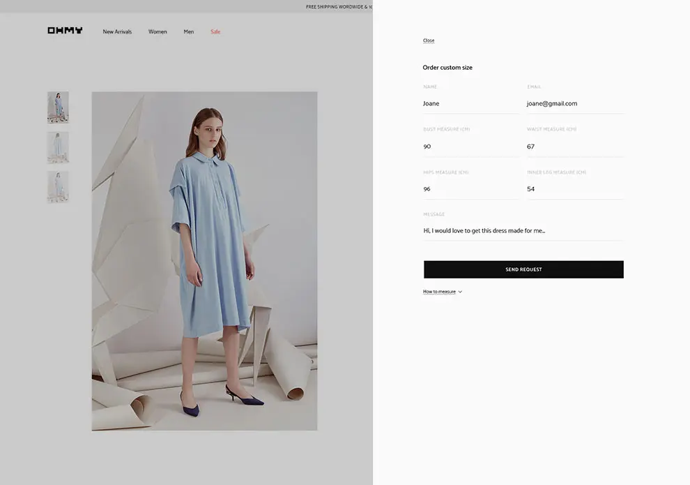product page