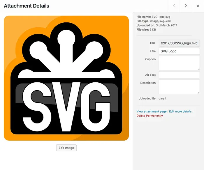 Safe SVG screenshot
