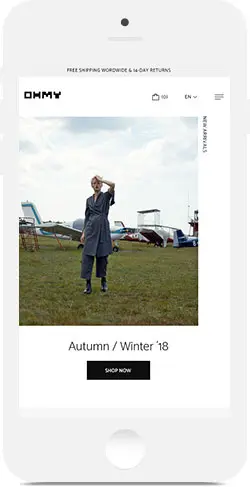 site on phone