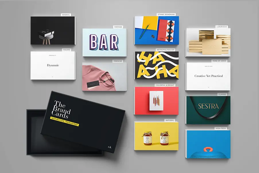 The Brand cards